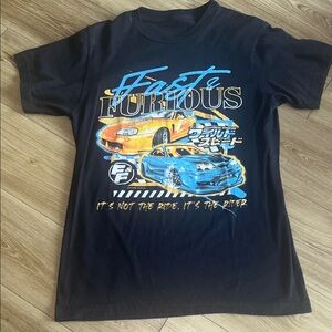 Black Fast & Furious Graphic T-Shirt